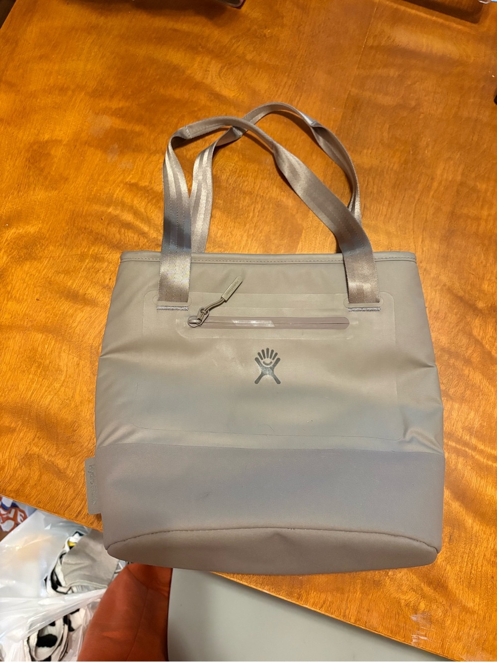Small Gray Hydo Flask Cooler
